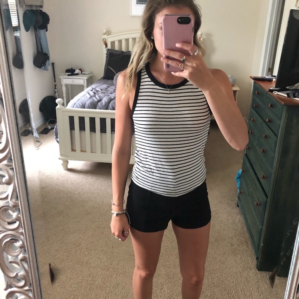 AEO stripped tank top!